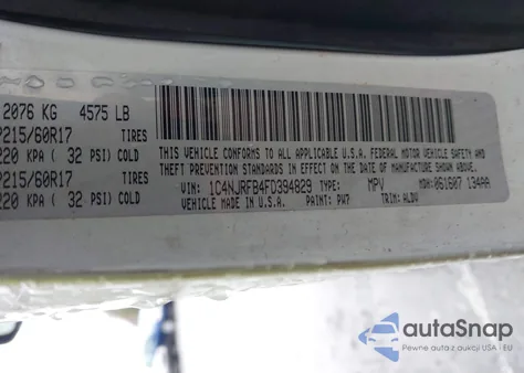 2015 Jeep Patriot High Altitude Edition from USA, damaged, VIN 1C4NJRFB4FD394829